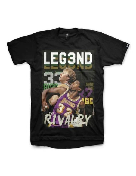 CAMISETA UNISEX RIVALRY LEG3ND COLOR NEGRA