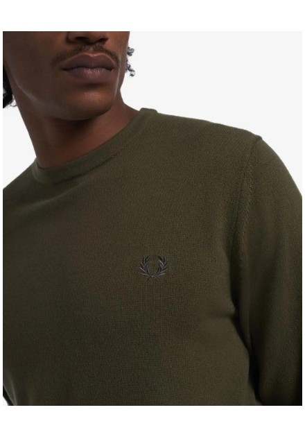 JERSEY CHICO CUELLO CAJA FRED PERRY COLOR VERDE