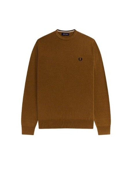 JERSEY CHICO CUELLO CAJA FRED PERRY COLOR TABACO
