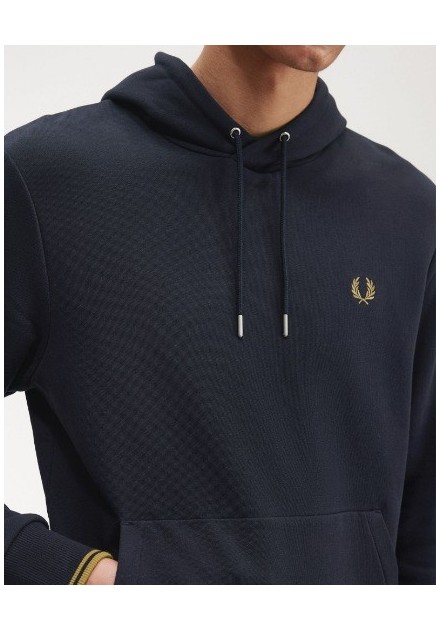 SUDADERA CHICO FREED PERRY COLOR MARINO