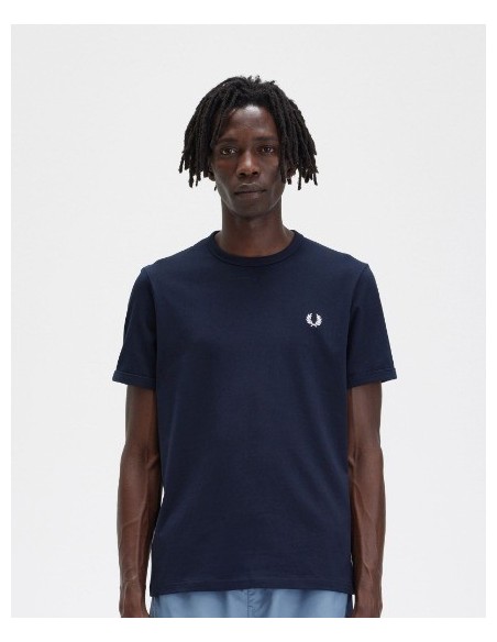 CAMISETA CHICO FRED PERRY COLOR MARINO