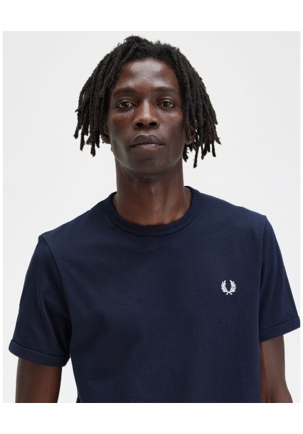 CAMISETA CHICO FRED PERRY COLOR MARINO