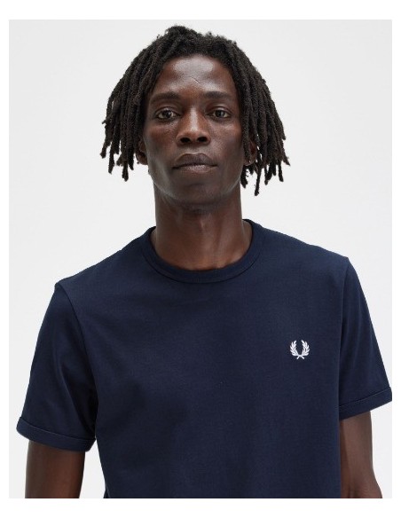 CAMISETA CHICO FRED PERRY COLOR MARINO