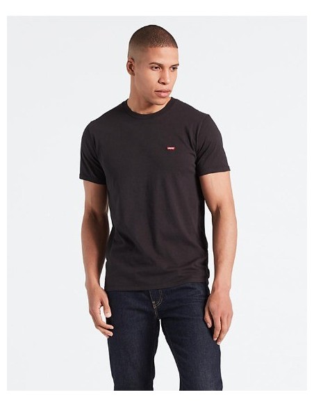 CAMISETA CHICO LEVIS COLOR NEGRA