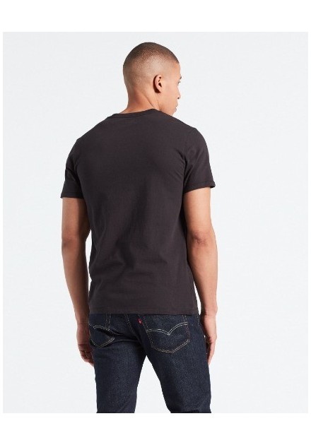 CAMISETA CHICO LEVIS COLOR NEGRA