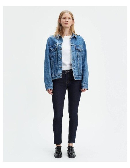 PANTALON CHICA SKINNY LEVIS 711 LAVADO OSCURO