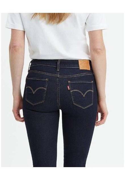 PANTALON CHICA SKINNY LEVIS 711 LAVADO OSCURO