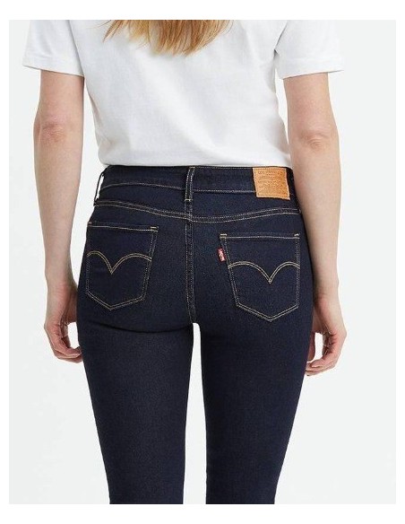 PANTALON CHICA SKINNY LEVIS 711 LAVADO OSCURO