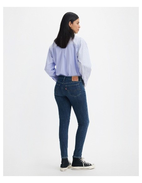 PANTALON CHICA LEVIS 711 SKINNY LAVADO MEDIO
