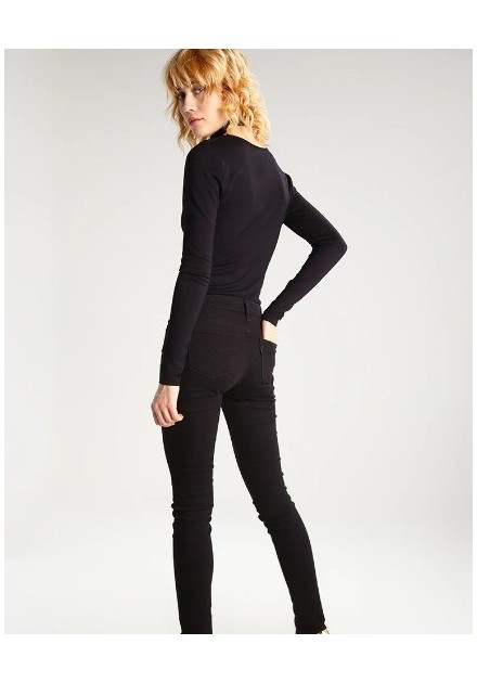 PANTALON CHICA LEVIS  711 COLOR NEGRO