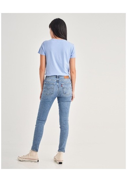 PANTALON CHICA LEVIS 721 SKINNY LAVADO MEDIO