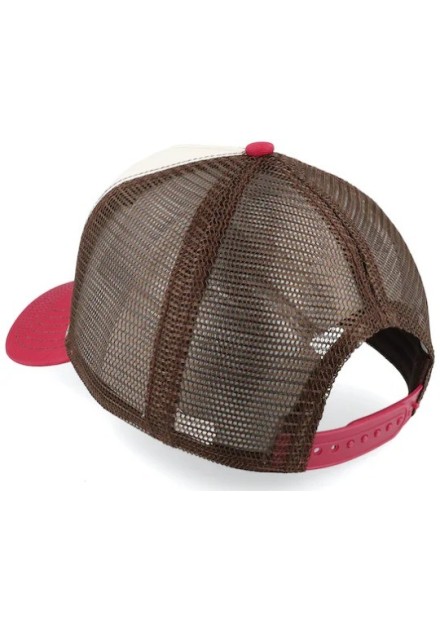 GORRA UNISEX STETSON COLOR BLANCA ROJA