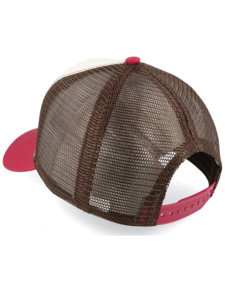 GORRA UNISEX STETSON COLOR BLANCA ROJA