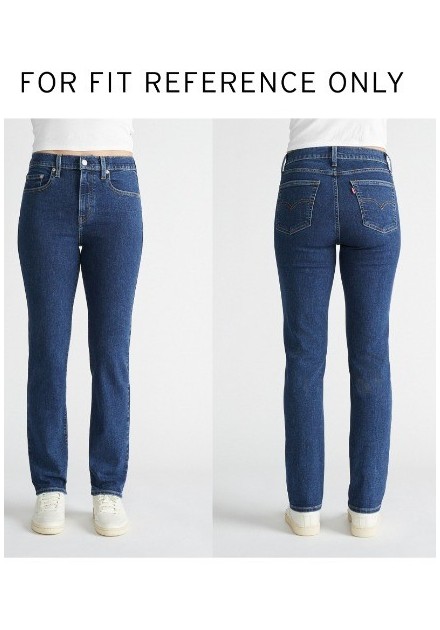 PANTALON CHICA LEVIS 724 RECTO COLOR OSCURO