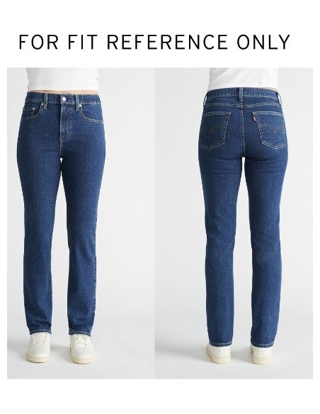 PANTALON CHICA LEVIS 724 RECTO COLOR OSCURO