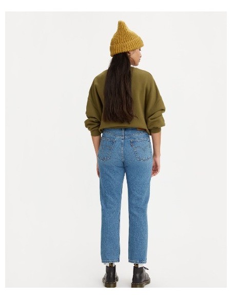 PANTALON CHICA  RECTO LEVIS 501 LAVADO MEDIO