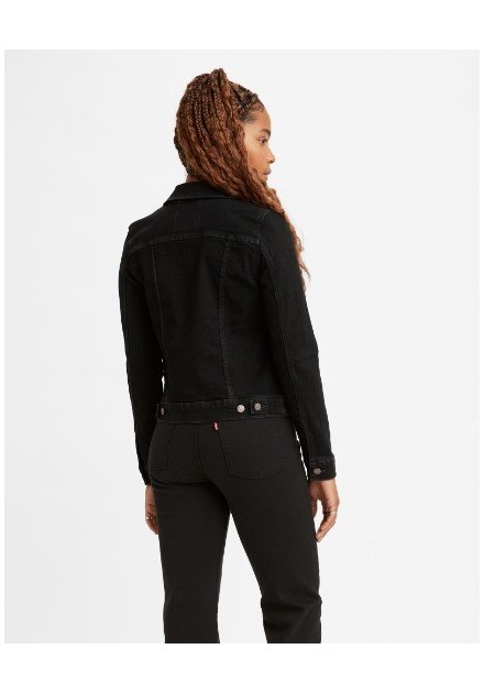 CAZADORA CHICA LEVIS COLOR NEGRA