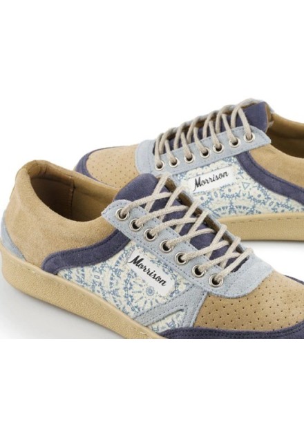 ZAPATILLA UNISEX MORRISON COLOR NAVI VAINILLA