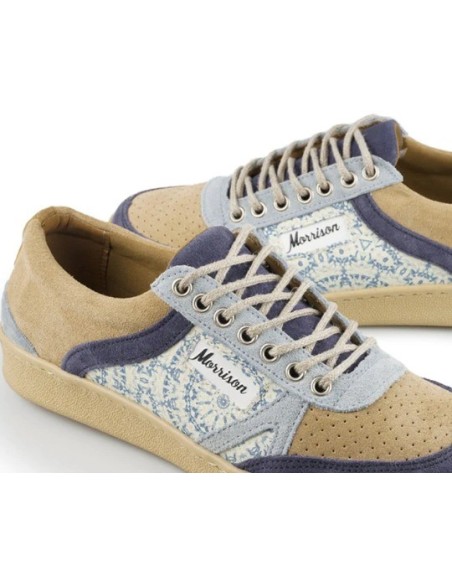 ZAPATILLA UNISEX MORRISON COLOR NAVI VAINILLA