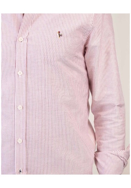 CAMISA CHICO PATADEGAYO LISTAS  COLOR ROJA