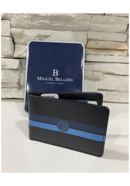 CARTERA CHICO BELLIDO COLOR NEGRA