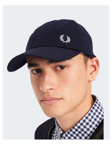 GORRA UNISEX FRED PERRY  COLOR MARINO