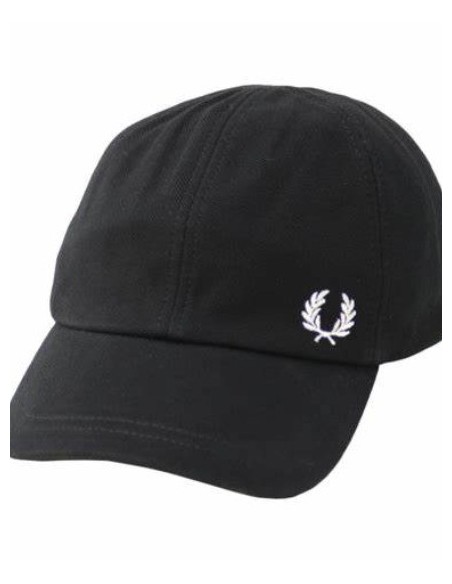GORRA UNISEX FRED PERRY COLOR NEGRA