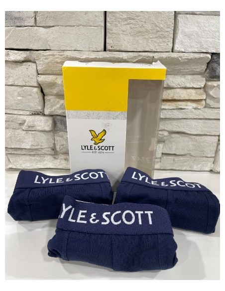 BOXER CHICO LYLE & SCOTT COLOR MARINO