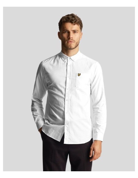 CAMISA CHICO LYLE  & SCOTT COLOR BLANCA