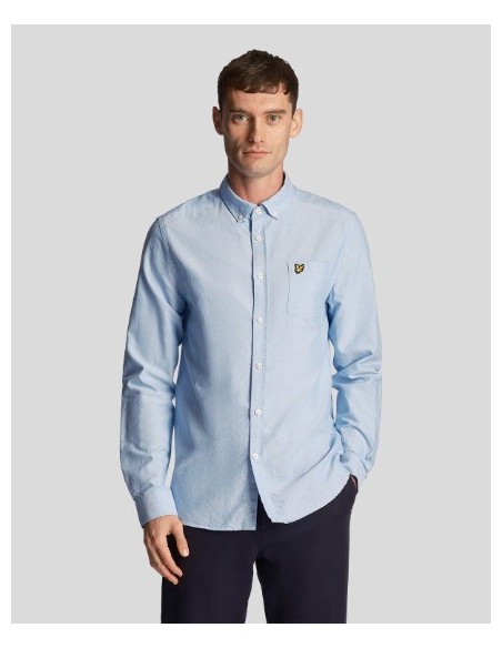 CAMISA CHICO LYLE & SCOTT COLOR CELESTE