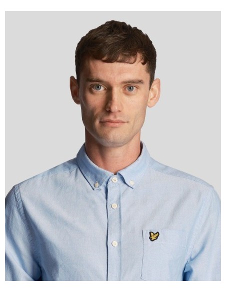 CAMISA CHICO LYLE & SCOTT COLOR CELESTE