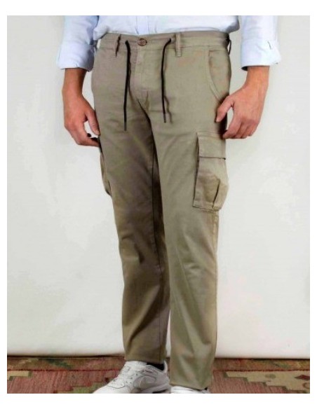 PANTALON CHICO CARGO PATADEGAYO COLOR TOSTADO