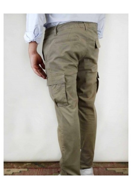 PANTALON CHICO CARGO PATADEGAYO COLOR TOSTADO