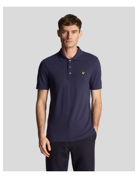 POLO CHICO LYLE & SCOTT COLOR MARINO