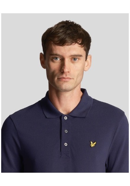 POLO CHICO LYLE & SCOTT COLOR MARINO