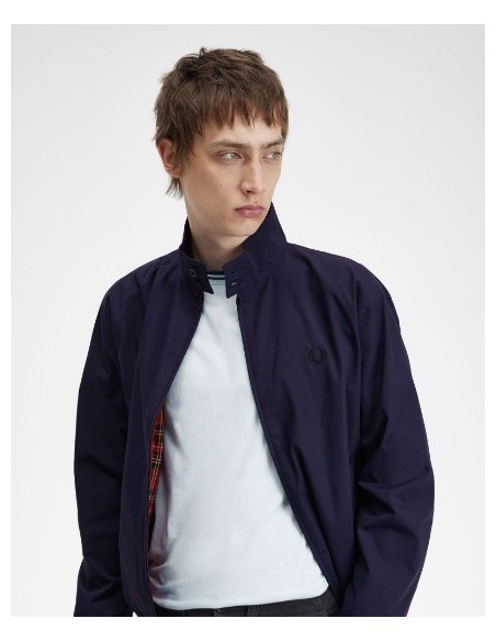 CAZADORA CHICO FRED PERRY MARINO