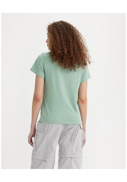 CAMISETA CHICA LEVIS COLOR VERDE AGUA