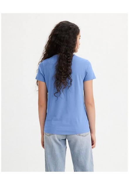 CAMISETA CHICA LEVIS COLOR CELESTE
