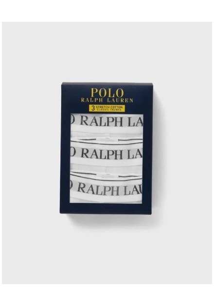 BOXER CHICO RALPH LAUREN PACK DE 3 COLOR BLANCO