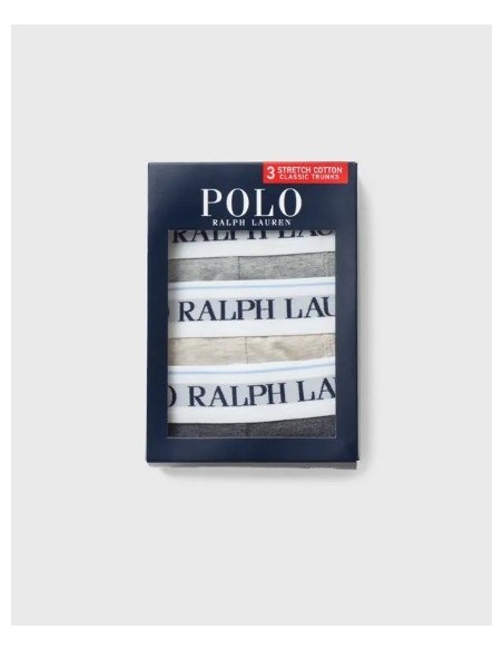 BOXER CHICO PAK DE 3 UNIDADES POLO RALPH LAUREN