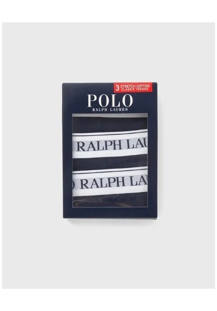 BOXER CHICO RALPH LAUREN PACK DE 3 COLOR MARINO