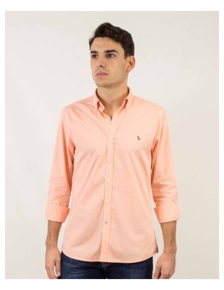 CAMISA CHICO PATADEGAYO LISA COLOR NARANJA