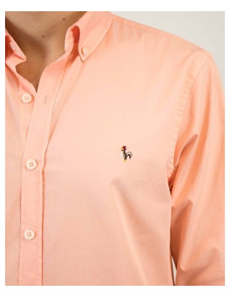 CAMISA CHICO PATADEGAYO LISA COLOR NARANJA