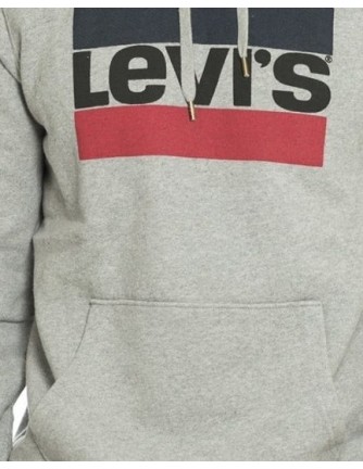 SUDADERA CHICA LEVIS GRIS