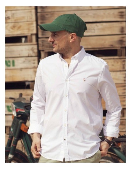 CAMISA CHICO PATADEGAYO LISA COLOR BLANCA