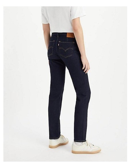 PANTALON CHICA LEVIS 712  SLIM COLOR OSCURO