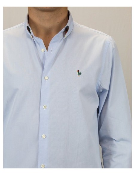 CAMISA CHICO PATADEGAYO LISA COLOR CELESTE