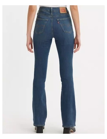 PANTALON CHICA LEVIS 725 COLOR LAVADO MEDIO