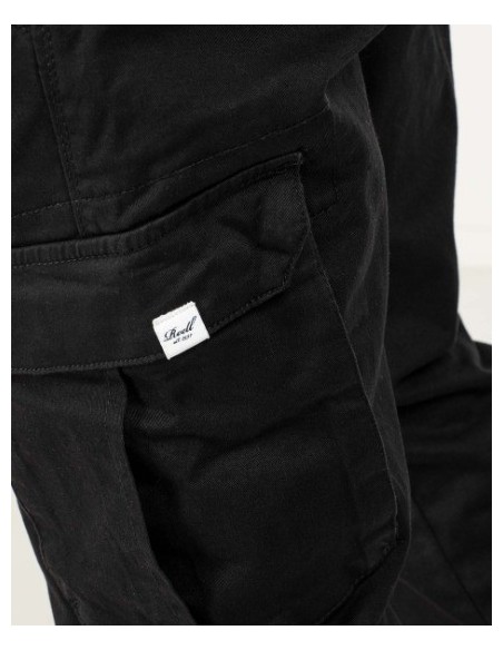 PANTALON CHICO CARGO REELL COLOR NEGRO