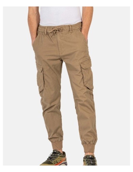 PANTALON CHICO CARGO REELL COLOR SAND